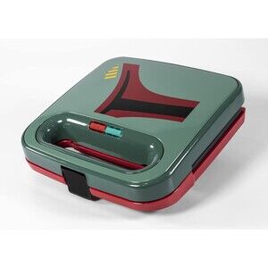 Star Wars Boba Fett Bounty Hunter Slave 1 Non-Stick Double-Square Waffle Maker